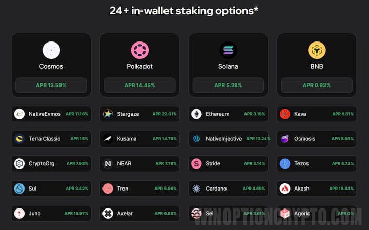 staking in Trust Wallet